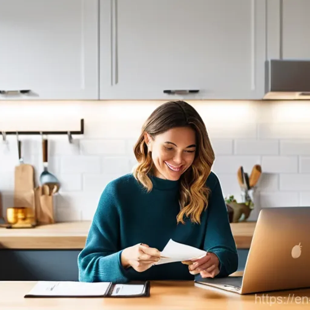 전문 블로거로 성장하는 방법 - **Prompt:** A creative content creator, a woman in her late 20s or early 30s, dressed in stylish cas...