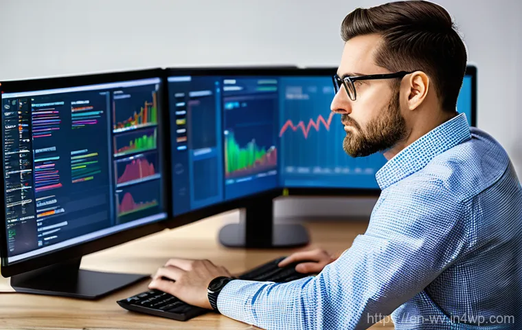 전문 블로거로 성장하는 방법 - **Prompt:** A creative content creator, a woman in her late 20s or early 30s, dressed in stylish cas...