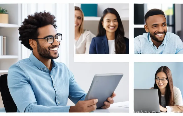 온라인 강의 제작으로 수익 창출하기 - **Prompt:** A confident and enthusiastic male instructor in his early 30s, wearing a neat button-dow...